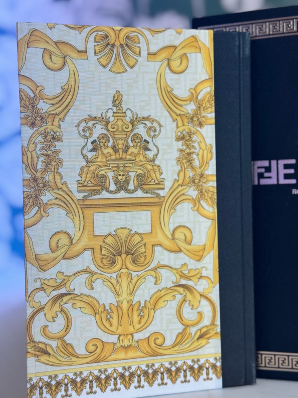 FENDI x VERSACE Hardcover Notebook Set Limited Edition New in Box - Picture 7 of 12